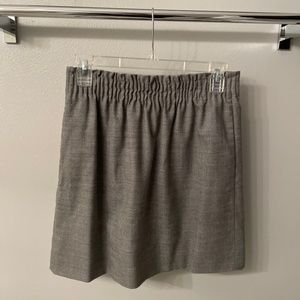 J. Crew Camel Scrunch Waist Skirt